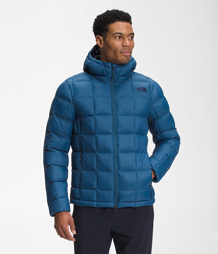 The North Face ThermoBall™ Super Hoodie Mens Puffer Jacket Blue 769405-NZC